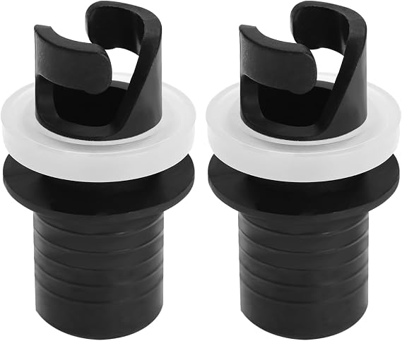 OTOTEC 2Pcs Inflatable Boat Valves Hose Adapter Connector Sup Pump Adaptor Surfboard Accessory Leakproof Kayak Air Valve Connector