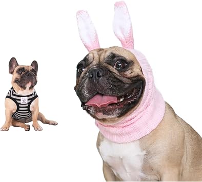 iChoue Black Shirt and Bunny Muff - M