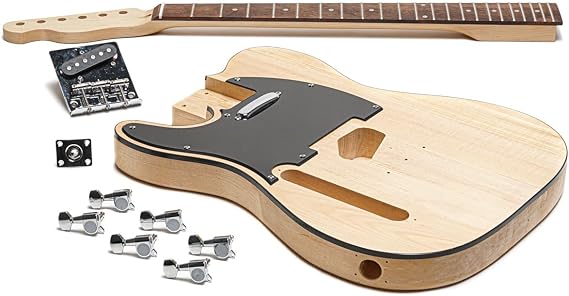 Solo TC Style DIY Guitar Kit, Basswood Body, Left Handed