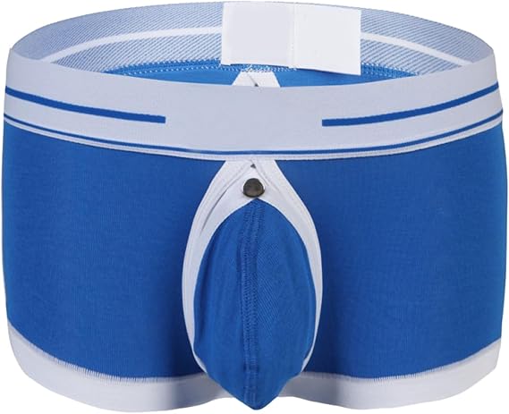 Mens Elephant Nose Boxer Brief Underwear with Contour Pouch Boyshort Sexy Elephant Trunk Jock Strap Boxer Briefs Male
