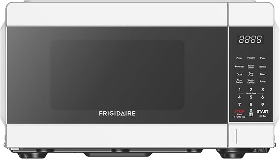 Frigidaire 0.9 Cubic Feet Microwave Oven, White