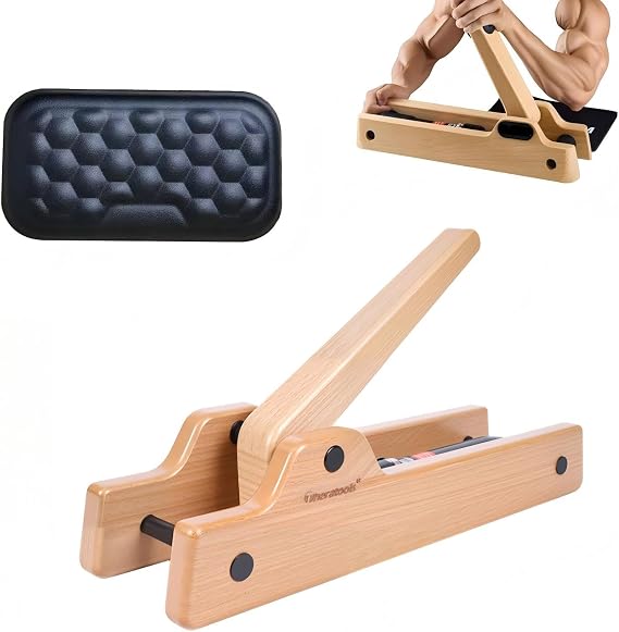 Forearm Strength Trainer, Arm Training Equipment with Adjustable Hydraulic Resistance (Levels 1-12), Strength Training Equipment, Arm Trainer