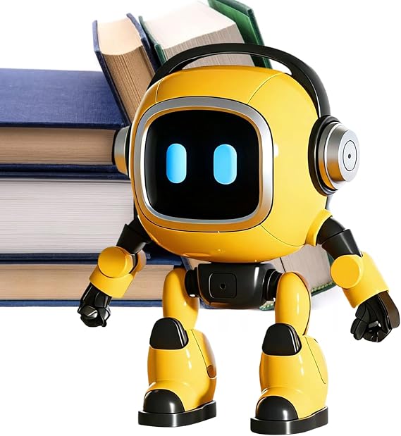 AI Robot - Intelligent and Intelligent Interactive Companion | AI Desktop Robot | Electronic Educational Toy for Adults, Boys and Girls, Birthday Parties, Table Decoration for M