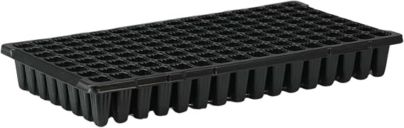 Bootstrap Farmer 128 Cell Seed Starting Tray, Extra Strength, 5 Pack, Seedling Tray 1020 Insert