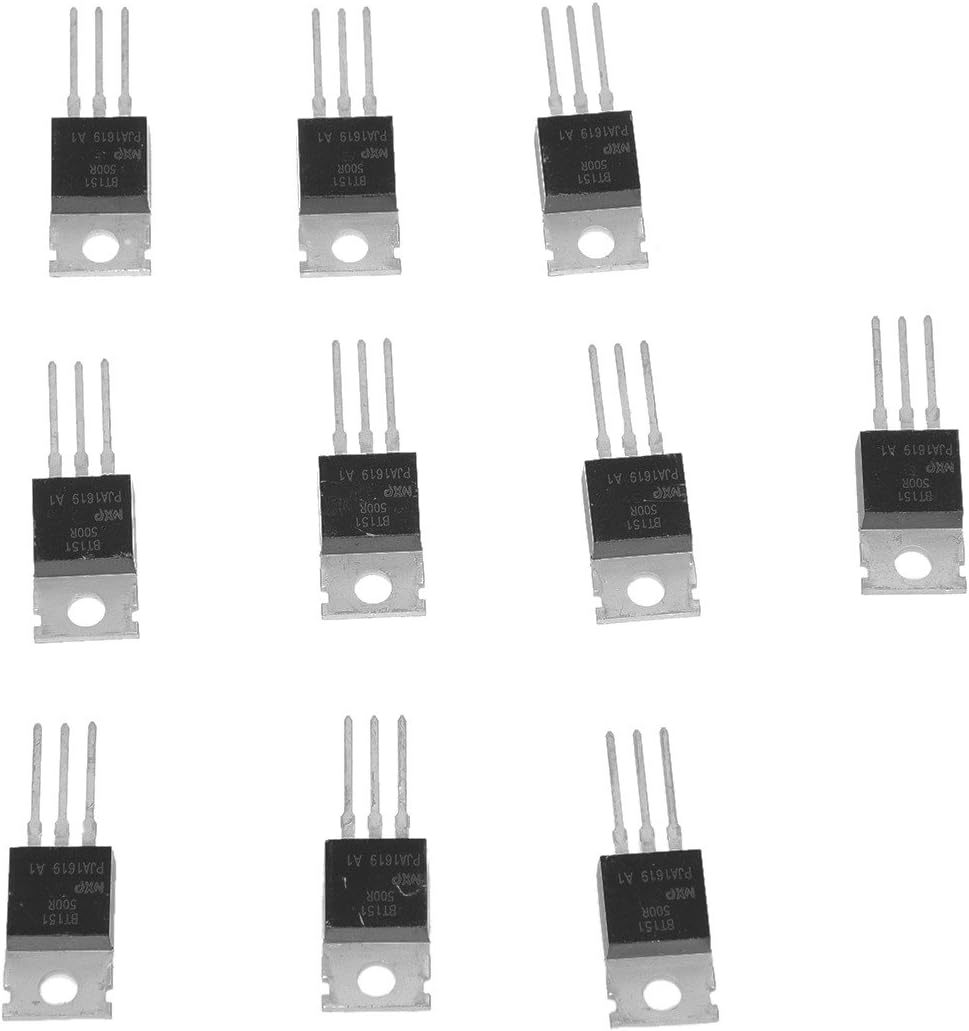 Jaywool 10x BT151-500R SOT78 Package Motor Control SCR Thyristors 500V 12A