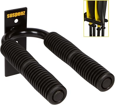 Suspenz 4-Paddle Rack, Black, 10"