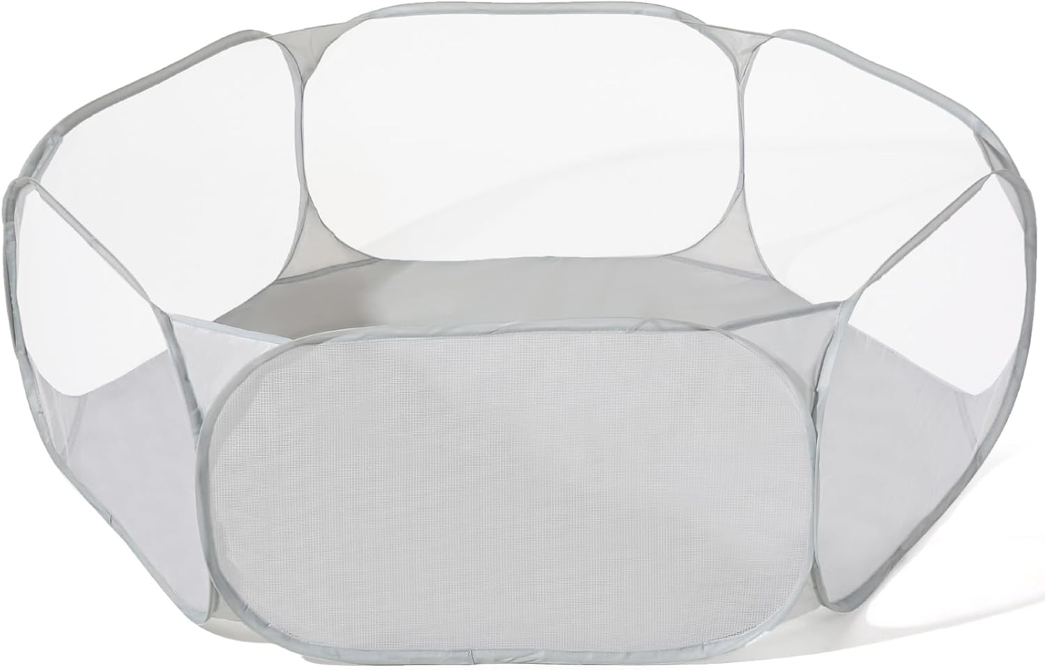 Kids Ball Pit, Blue Large Pop Up Toddler Ball Pits 47inches Play Tent for Toddlers Girls Boys for Indoor&Outdoor Play Tent with Carry Tote, Balls Not Included Gray