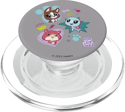 Littlest Pet Shop Pawsitively Cute Group PopSockets PopGrip for MagSafe