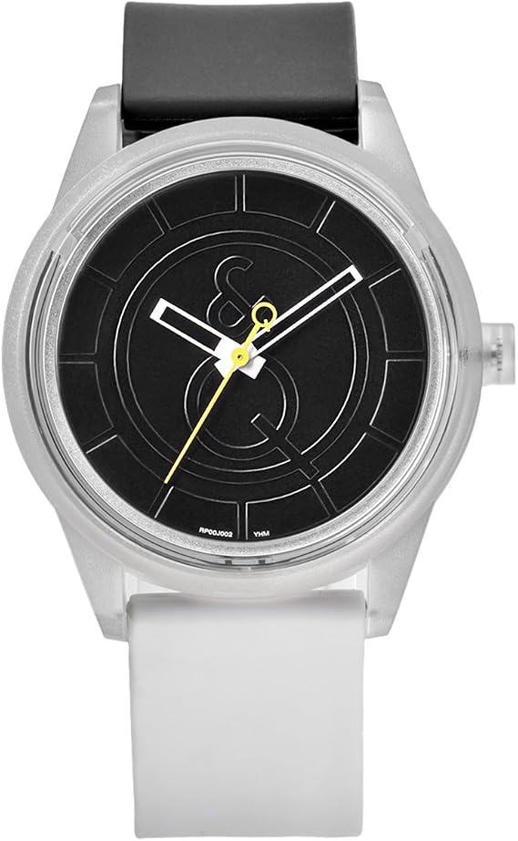 Q&Q - Quest & Quality SmileSolar RP00J005Y Unisex Watch Analogue Quartz Resin