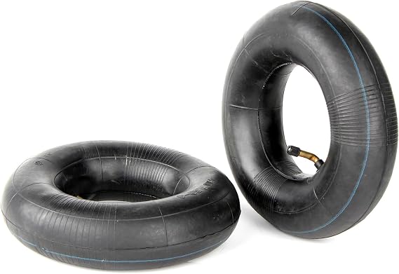 4.10/3.50-4 Inner Tube, 410/350-4 Inner Tube with TR-87 Valve Stem, High Air Tightness for Hand Turcks Wheelbarrows (2-Pack)