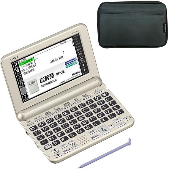 Casio XD-SG5800SET EX-WORD Electronic Dictionary with Soft Case XD-SG6850