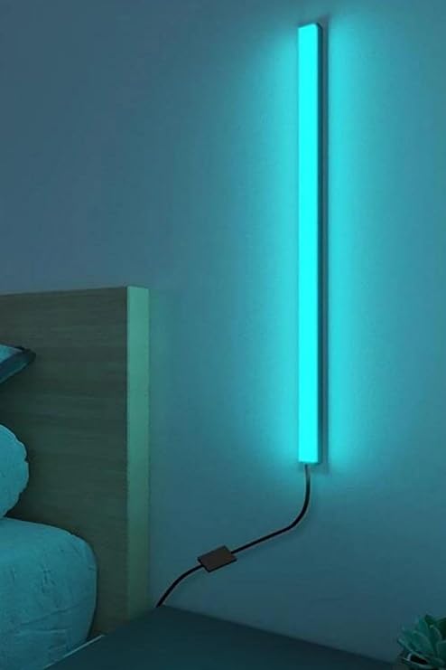 luciole Remote Control Led Sconce - Bed Top, Next to TV, Living Room - Rgb Multi Color 50 Cm Minis4
