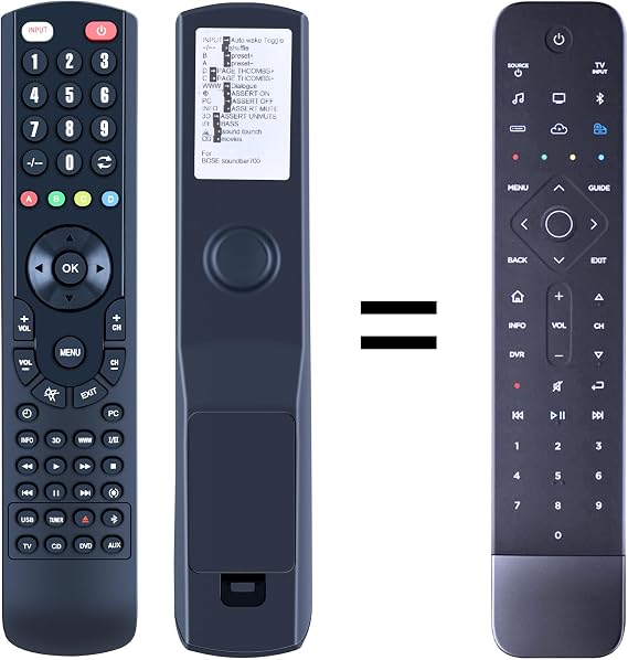 Replacement Remote Control for Bose Soundbar 700 Home Theater