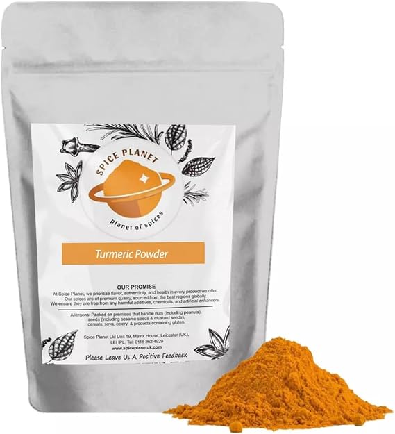 Tumeric | Turmeric | Haldi Ground Powder A Grade Premium Quality by Spice Planet® Free UK P&P (90 Grams)