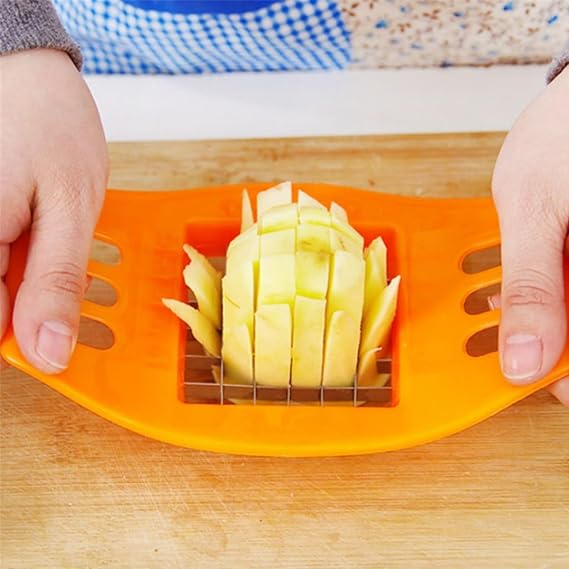 5DM-Kare Dizayn Pratik Kolay Patates Dilimeme Aleti Aparatı Bıçağı