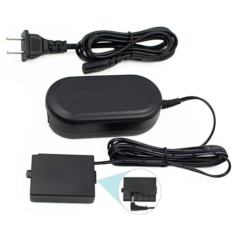 ENEGON ACK-E10 Dummy Battery and AC Adapter Kit, Replacement for Canon LP-E10 Battery, Compatible with EOS Rebel T7 T6 T5 T3 T100, Kiss X50-X90, 1100D-2000D