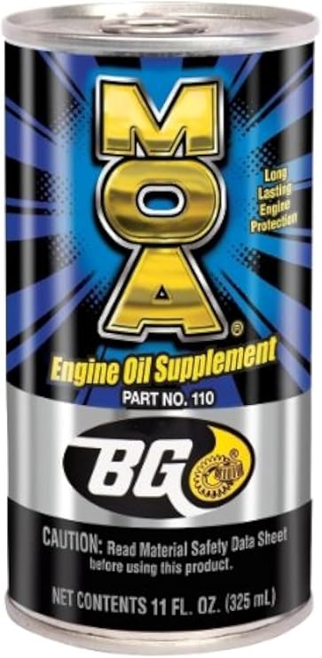 Bg MOA Part # 110 Engine Oil Supplement