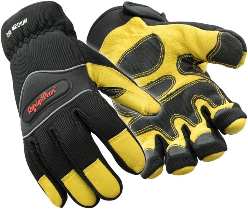 RefrigiWear Fiberfill Insulated Abrasion Tricot Lined High Dexterity Safety Work Glove