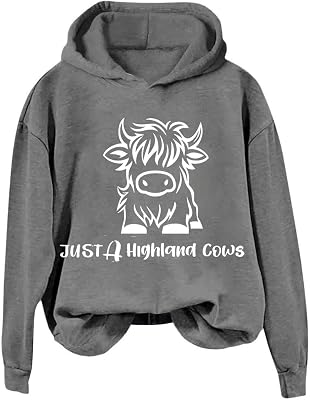 Plus Size Hoodies for Women,Loose Fit Cute Cow Pullover Sweaters Oversized Fall Fashion Outfit Trendy Winter Clothes