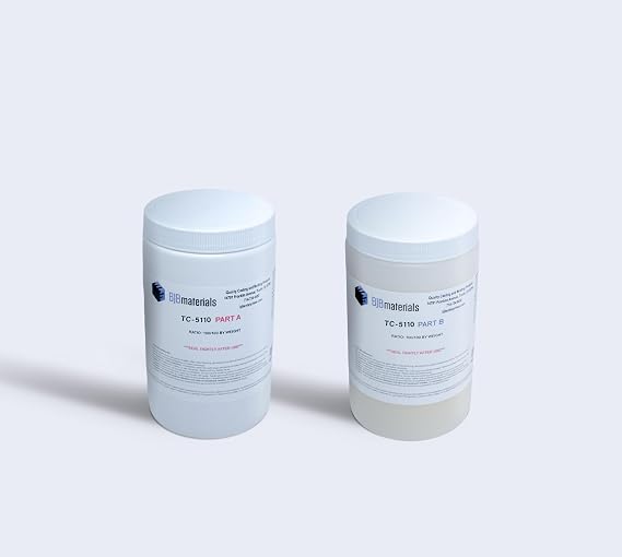 TC-5110 Silicone Rubber 5A Translucent Platinum-Cure Casting Silicone | 1:1 Mix | for Molds, FX & Prototyping (4 lb Kit Quart Size)