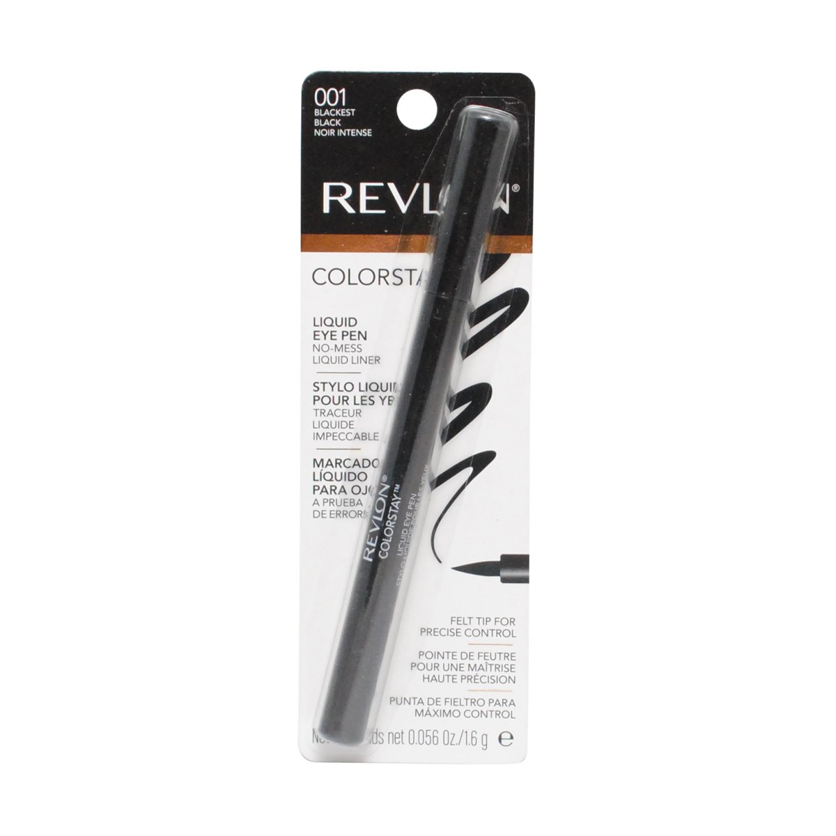 Revlon Colorstay Liquid Eye Pen - Black 001