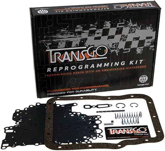 Transgo PG-2S Reprogramming Kit with Manual Shift Control Aluminum Case Powerglide 1963-73