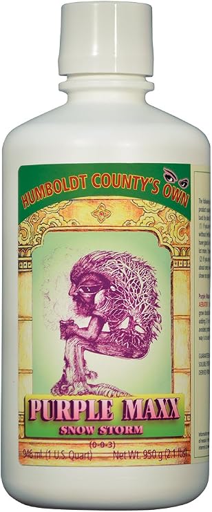 Emerald Triangle ETPM32OZ Purple Maxx Fertilizer, 32 oz