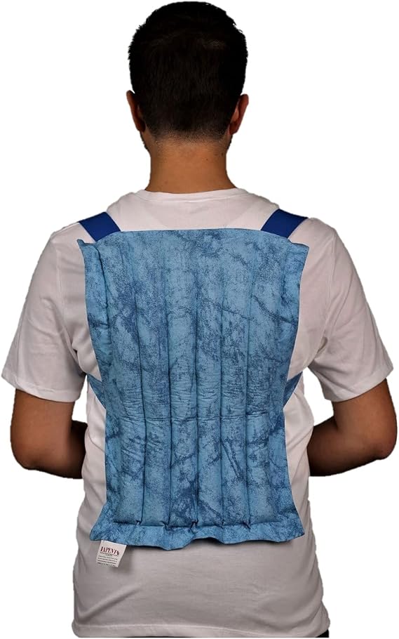 Lapenta Mikrodalga Isı Yastığı | Sırt | Mavi | Aromaterapi Bitki Karışımı