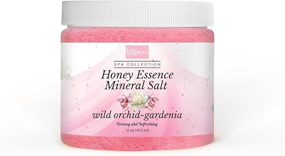 BeBeauty Wild Orchid Gardenia Honey Mineral Salt 16 oz
