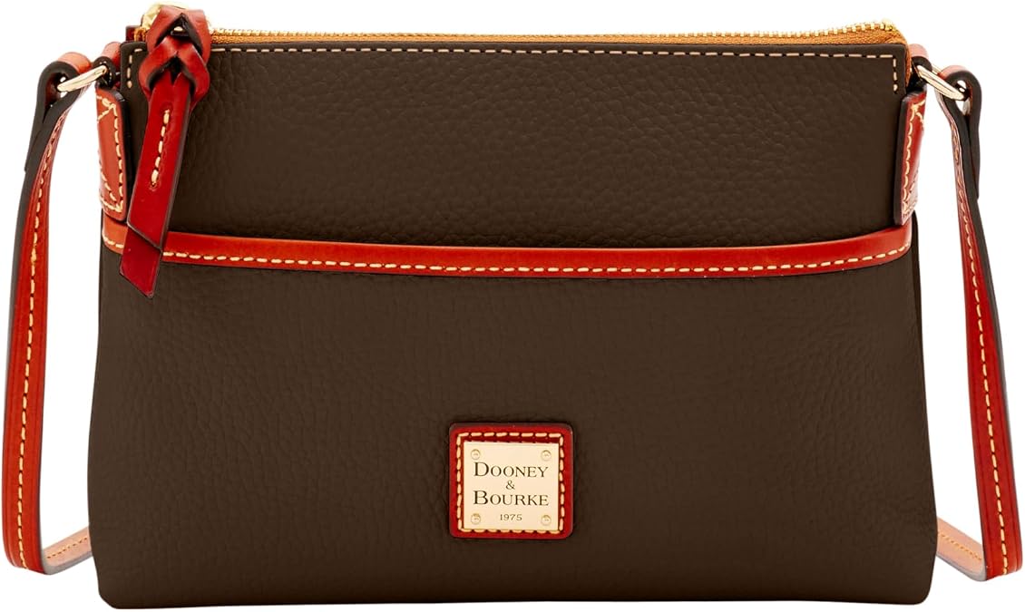 Dooney & Bourke Women's Crossbody Handbags, Pebble Grain Ginger Bags for Women