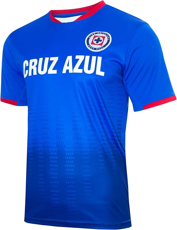 Cruz Azul Offically Licensed Jersey - Adult Soccer Game Day Jersey Inspired Shirt | Frequency, Royal