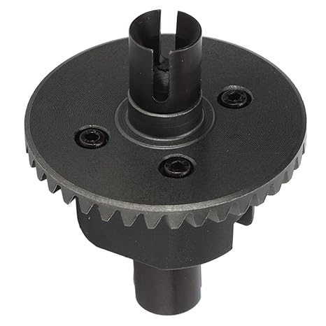 RC Differential Bevel Gear 38T, RC Brushless Differential for ZD Racing 7500, 1/10 RC Crawler Differential Gear, High Strength Plastic+Steel Material, Easy to Install and Remove