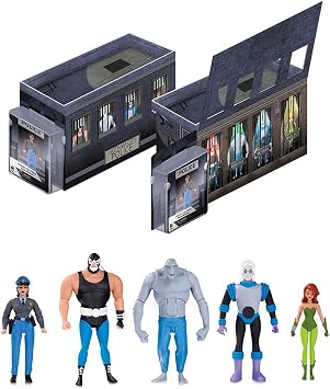 DC Collectibles Batman The Animated Series GCPD Rogues Gallery Action Figure 5 Pack Action Figure
