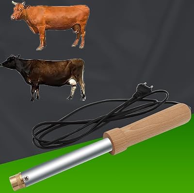 Cattle Sheep Remove Horn Device, Electric Dehorner, Copper Head Heating, Calf Dehorner, Animal Husbandry Tools, Livestock Device, for Cattle, Calves and Sheep