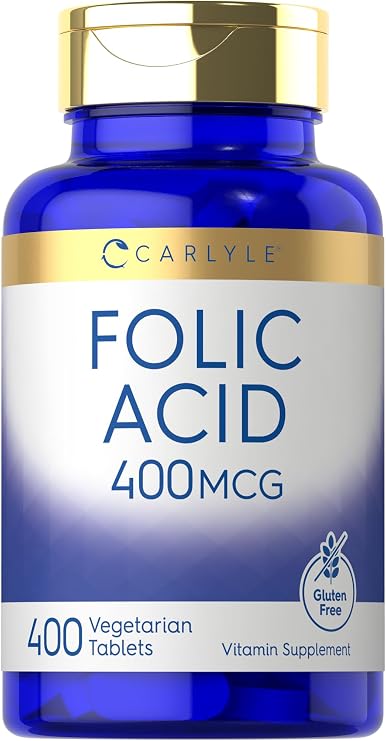 Carlyle Folic Acid 400 mcg | 400 Tablets