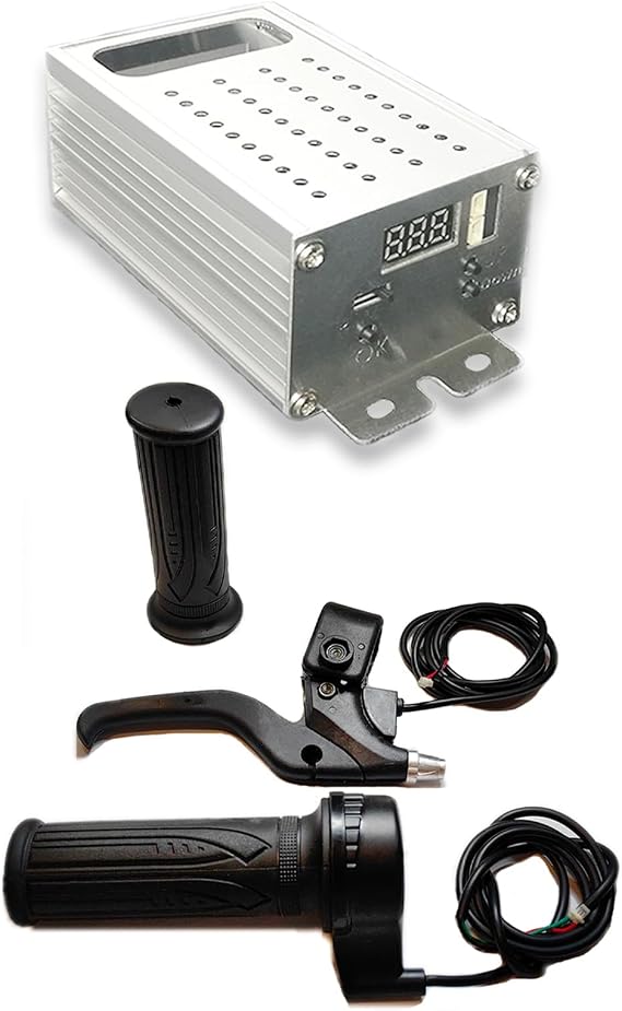 Variable Speed DC Motor Speed Controller Kit -PWM 2.0B with Variable Speed Handle and Soft Stop Handle