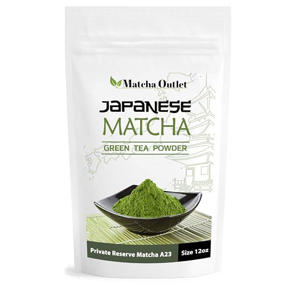 Ceremonial Grade Japanese Matcha Powder Private Reserve A23 Pure Matcha 12oz