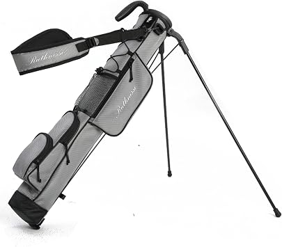 Stand Bags1-Rose red+Grey