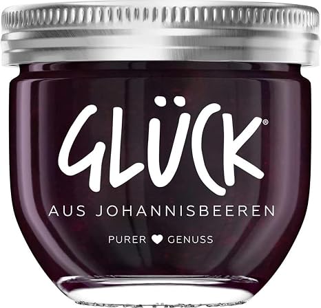 Glück Blackcurrant Fruit Spread 230g
