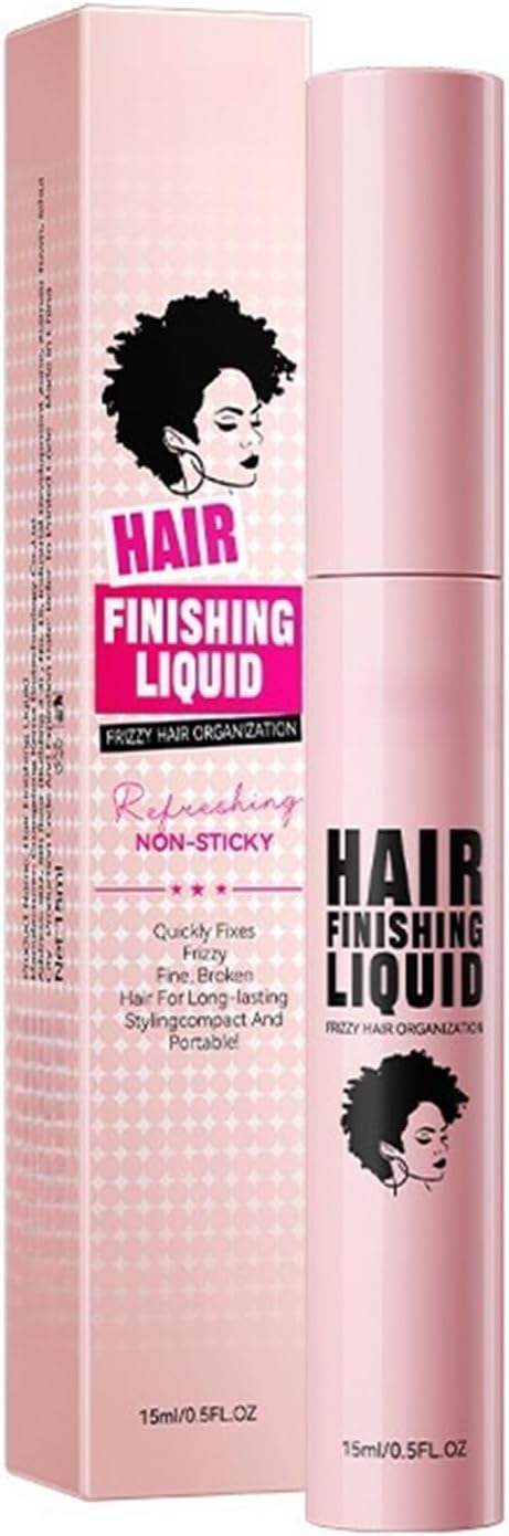Hair Finishing Stick 15ml | Flyaway Hair Tamer & Hair Mascara | Non-Greasy Moisturizing Shaping Gel for Instant Frizz Control Flash Moment Styling Stick (1 PC)