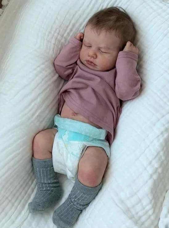 Zero Pam Reborn Baby Dolls Girls-20 in Reborn Baby Dolls Full Body Girl, Realistic Babys Doll, Lifelike Newborn Doll with Accessories