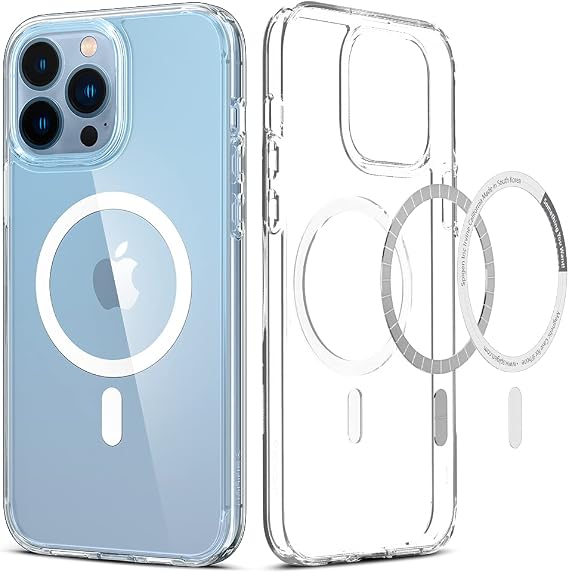 Spigen Ultra Hybrid Mag for iPhone 13 Pro Max Case, White