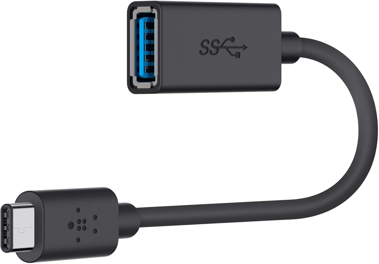Belkin 3.0 USB-C to USB-A Adapter E9M023btBLK