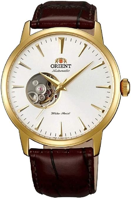 Orient Esteem II Open Heart Automatic White Dial Men's Watch FAG02003W0