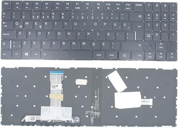 Lenovo ile uyumlu ile uyumlu Legion Y7000P Klavye Işıklı