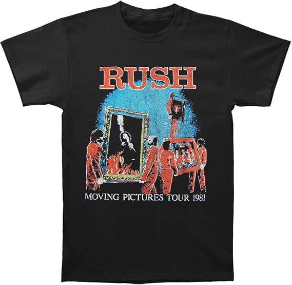 Bravado Rush Moving Pictures 1981 Tour T-Shirt