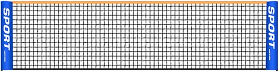 Portable Foldable Badminton Net Folding Adjustable Simple Nylon Training Mesh Volleyball Tennis Nets For Outdoor Indoor Garden Backyard Net 3m/4m/5m/6m