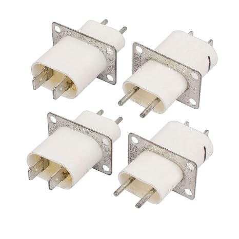 uxcell Home Electronic Microwave Oven Magnetron Filament Terminal Sockets
