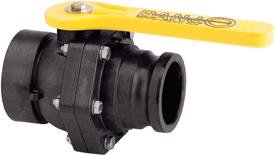 Banjo VSF300 3" Standard Port Stubby Valve, Female NPT x Male Adapter
