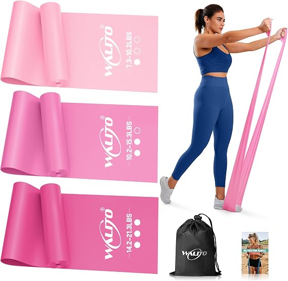 Resistance Bands for Working Out, Stretch Bands for Exercise, Yoga, Pilates